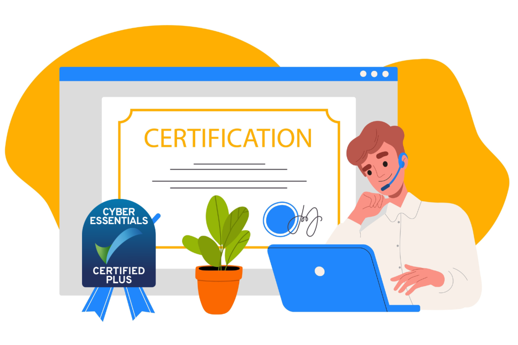 What is Cyber Essentials Plus, and how is it different from ISO 27001? image