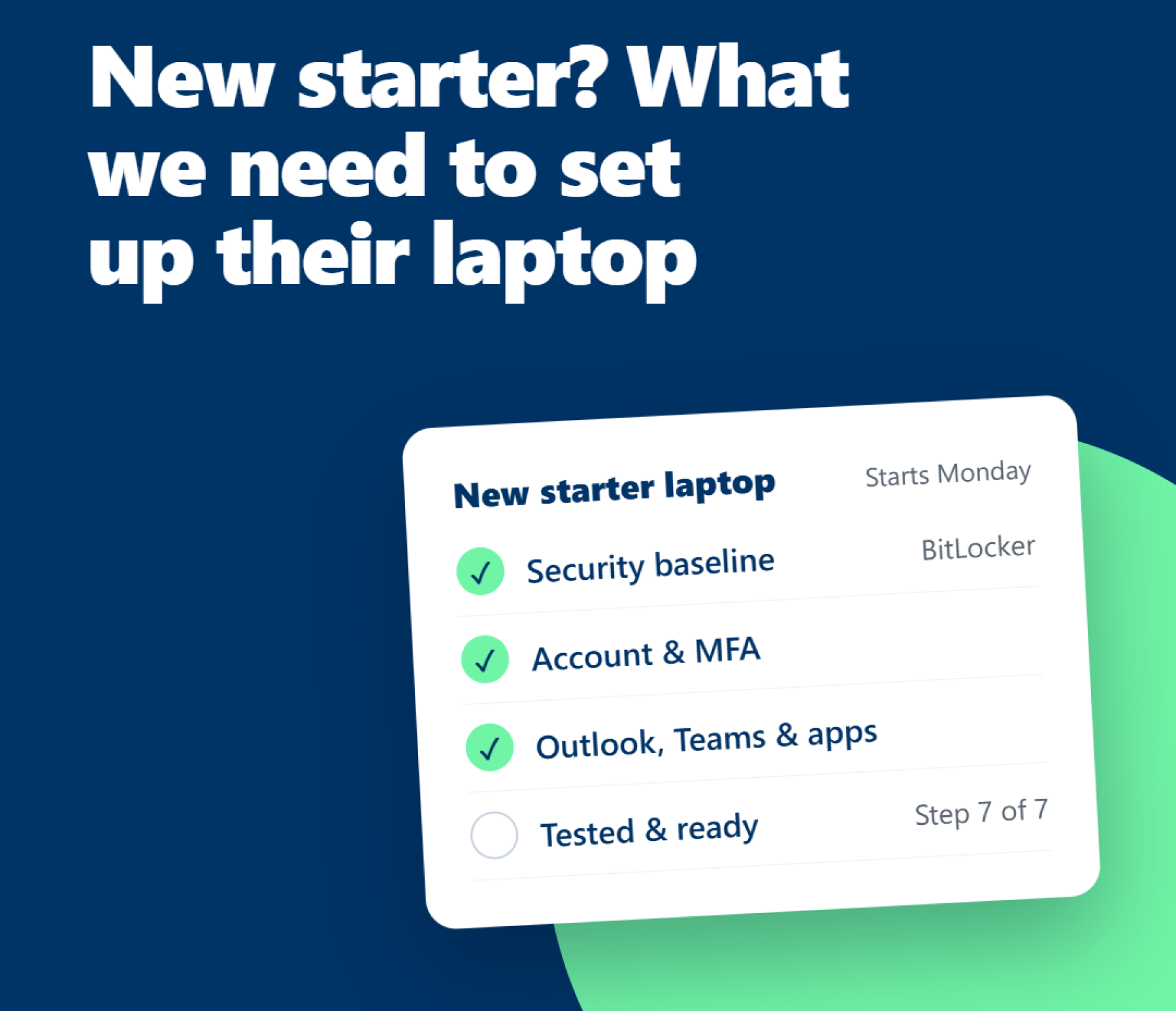 A New Starter Is Joining Your Business: What Does Maple Need to Set Up Their Laptop? image